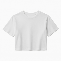Print Crop Top T-shirt Cotton Short Sleeve T-shirts Crop Top t Shirt Cotton
