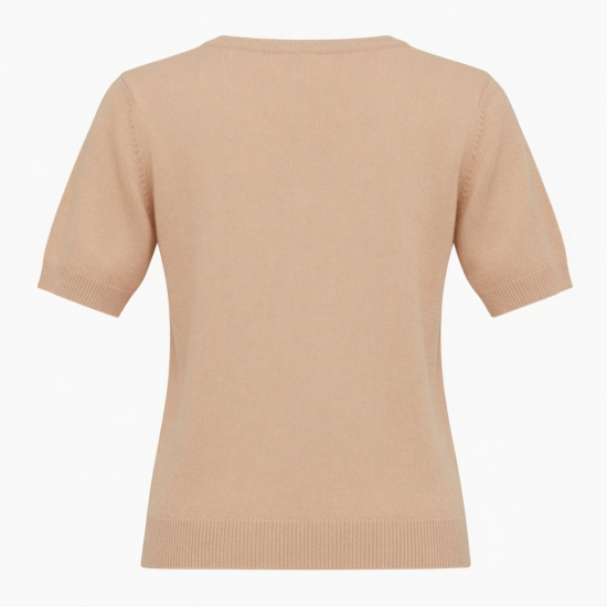 Design & Sweater Short Sleeve Knitwear Fashion Spring Summer Knitted Jumper Cardigan Sweater Top