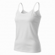 Basic Solid Camisole Spaghetti Strap White tank Tops