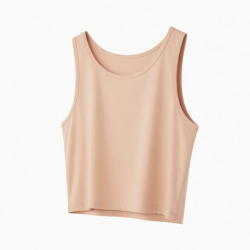 Lady Crop Tops Sleeveless T-Shirt Tank Tops Summer Beach Vest Bare Midriff Summer Fashion Clothes