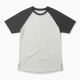 Casual Short Sleeve T Shirts Crewneck Raglan Tees Side Split Summer Tunic Tops