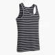 Classic Stripe tank Tops Casual Top tank Clothing Summer Black and White tank Top