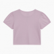 Certified2026 Baby Tee T-shirts Crop Top Puff Rhinestone Plain Sexy Fitted Thin Blank Shirt for Woman Lower