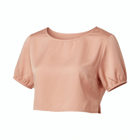 Trendy Crop Top Stylish Midriff-Baring Blouse