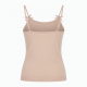 Tops Sleeveless Spaghetti Strap Camisole Double Padded Push up Knitted Vest Breathable Soft Summer Ice Silk