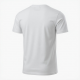 White Color Gym Tshirts Crewneck Short Sleeve Slim Fit Yoga Tops Soft