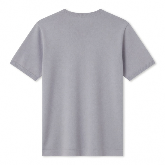 Byval Direct Knitted Regular Summer Short Sleeve O Neck t Shirts Breathable Soft Tops for